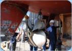 Removing propeller